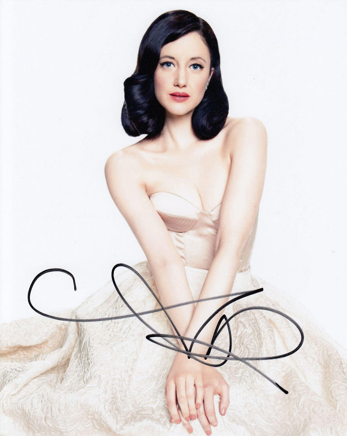 Andrea Riseborough Authentic Autograph