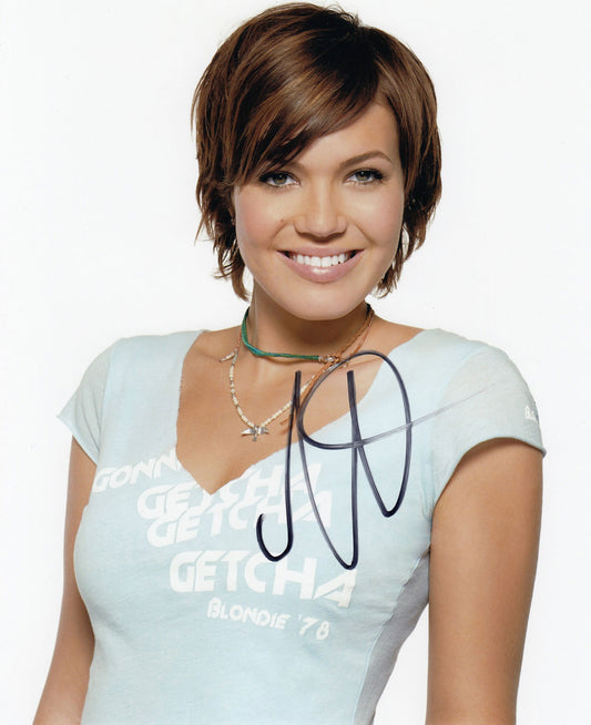 Mandy Moore Authentic Autograph