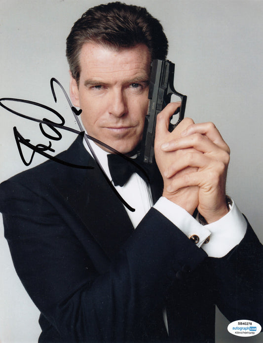 Pierce Brosnan Authentic Autograph