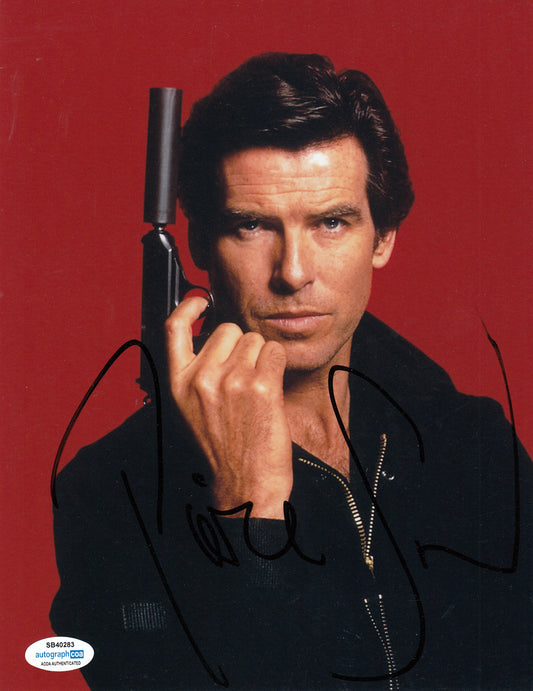 Pierce Brosnan Authentic Autograph