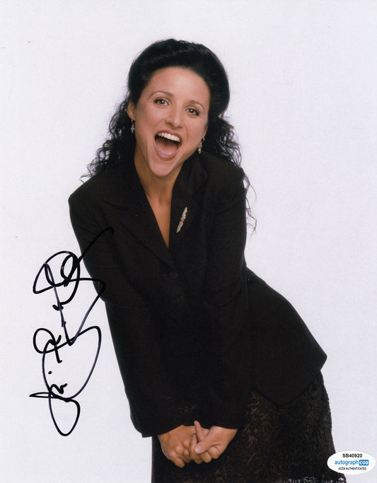 Julia Louis-Dreyfus Authentic Autograph