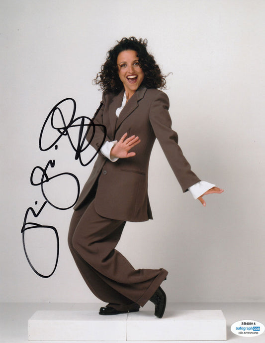 Julia Louis-Dreyfus Authentic Autograph