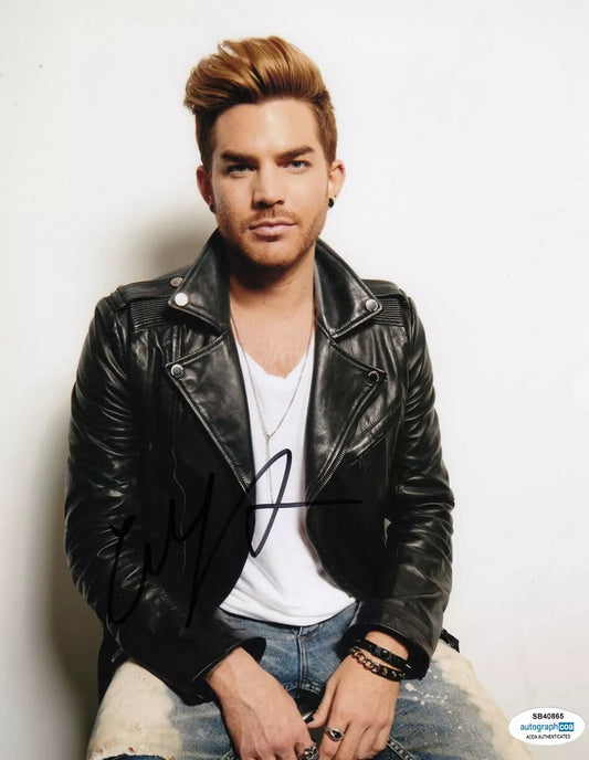 Adam Lambert Authentic Autograph