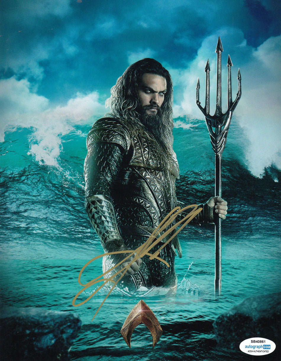 Jason Momoa Authentic Autograph