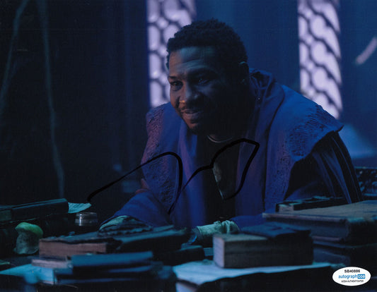 Jonathan Majors Authentic Autograph + ACOA