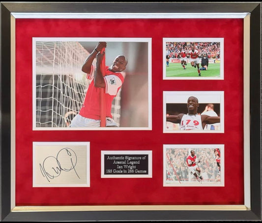 Ian Wright Authentic Autograph