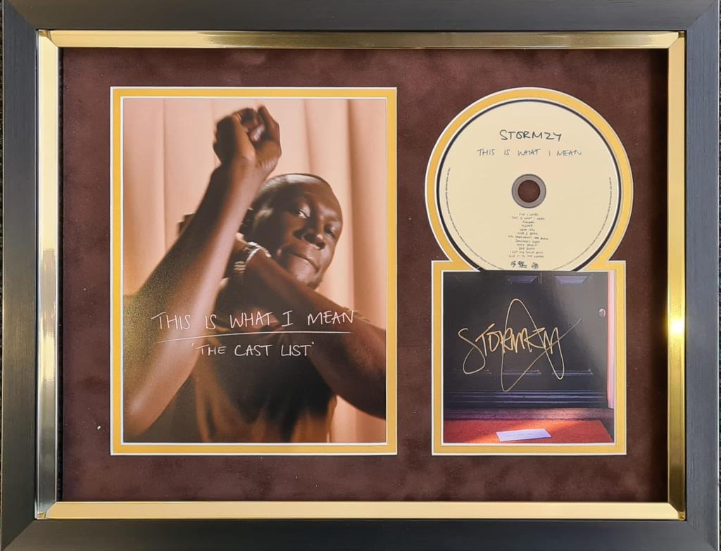 Stormzy Authentic Autographed CD