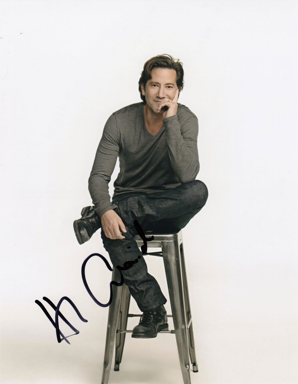 Henry Ian Cusick Authentic Autograph