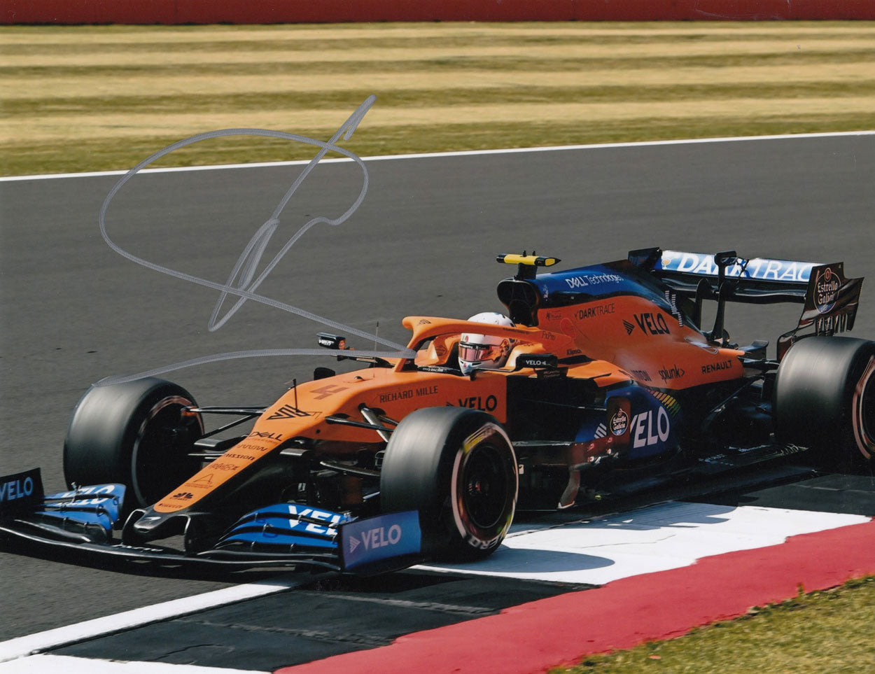 Lando Norris Authentic Autograph