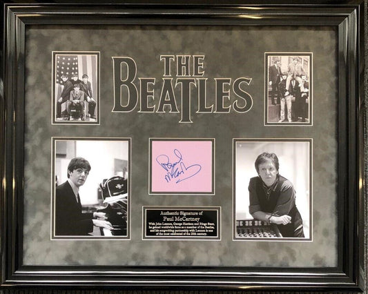 Paul McCartney Authentic Autograph