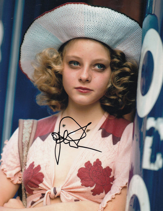 Jodie Foster Authentic Autograph + SIGNING PROOF