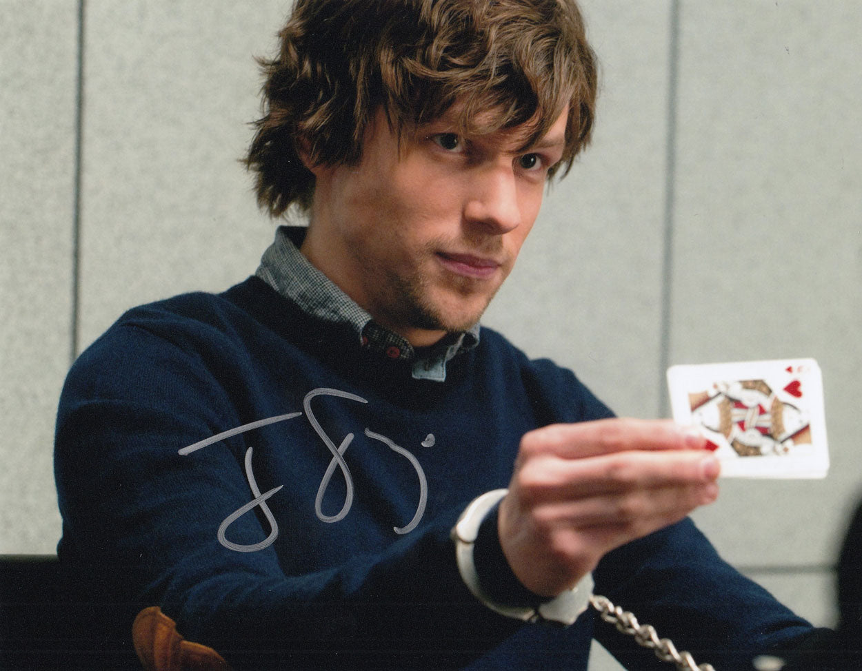 Jesse Eisenberg Authentic Autograph + VIDEO & PHOTO PROOF