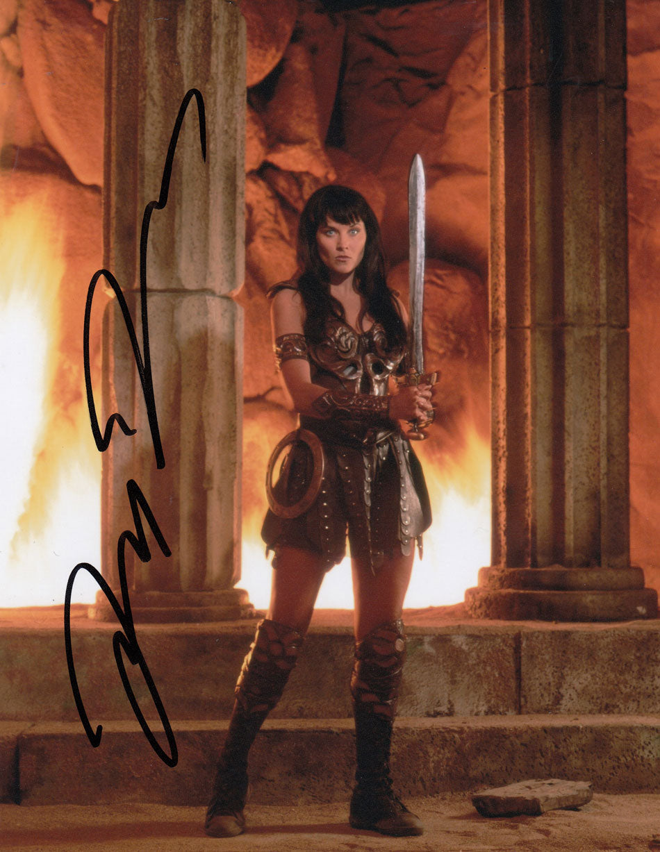 Lucy Lawless Authentic Autograph