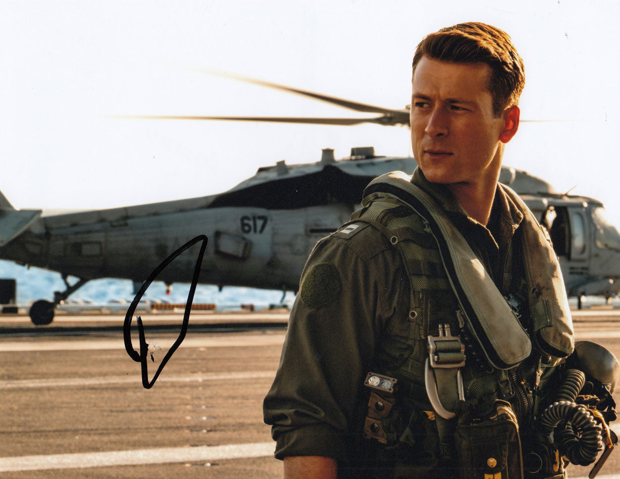 Glen Powell Authentic Autograph