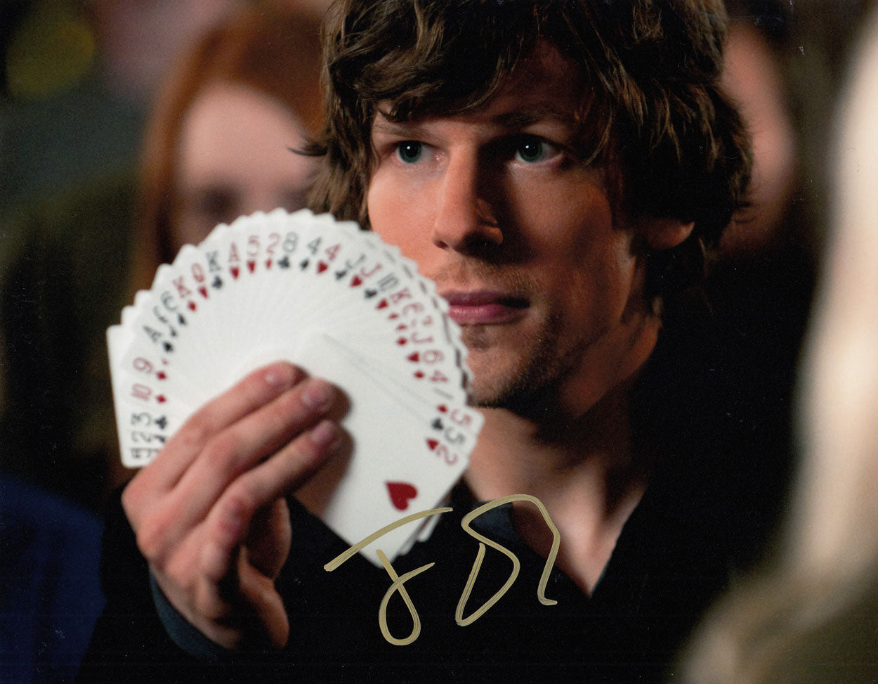 Jesse Eisenberg Authentic Autograph + VIDEO & PHOTO PROOF