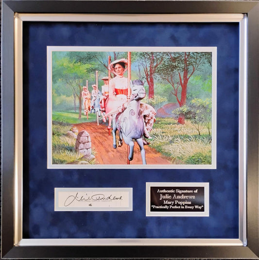 Julie Andrews Authentic Autograph